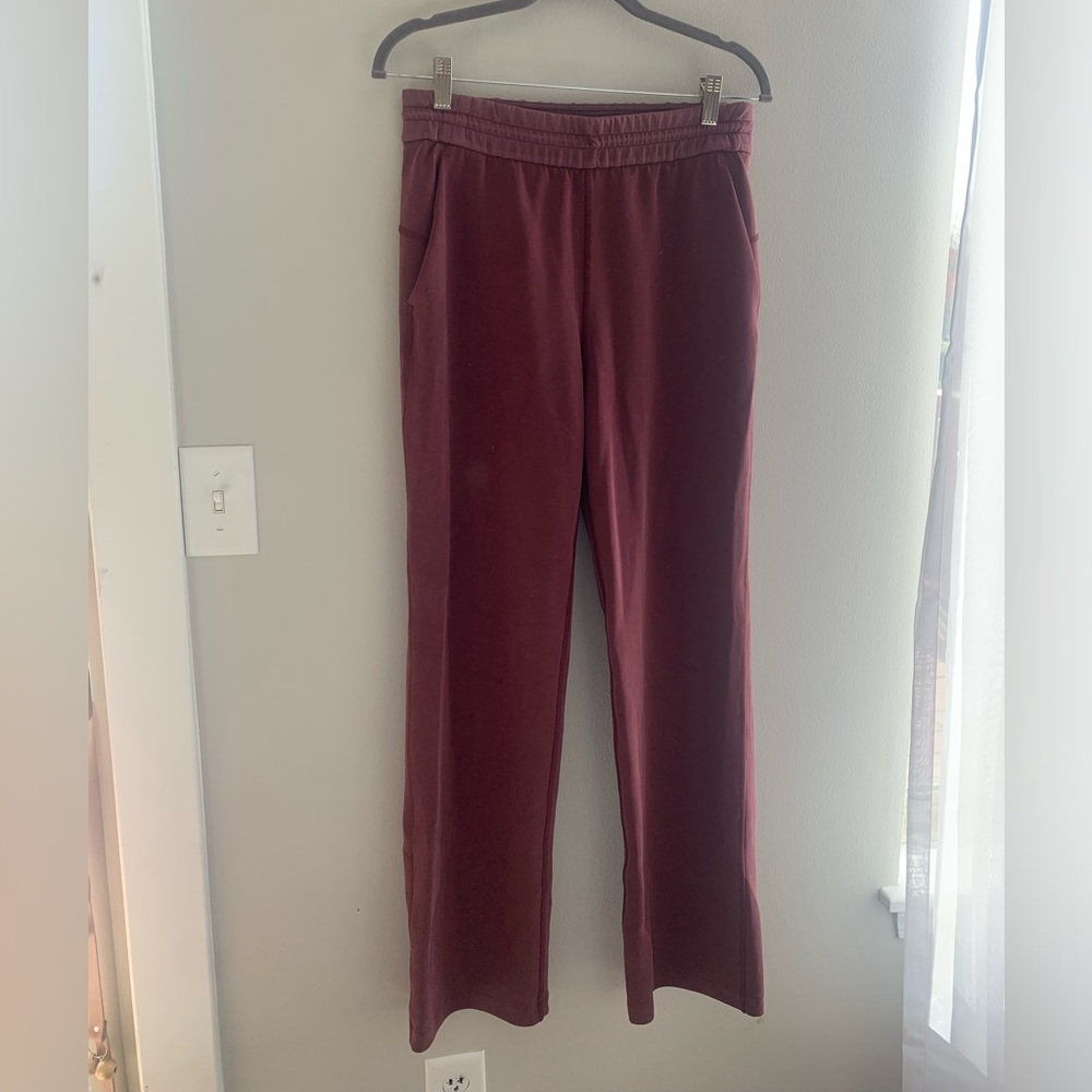 Red Merlot Softstreme Pant High Rise - Picture 2 of 5
